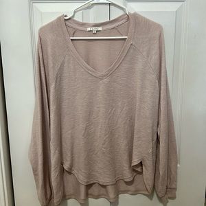Z Supply v neck long sleeve top